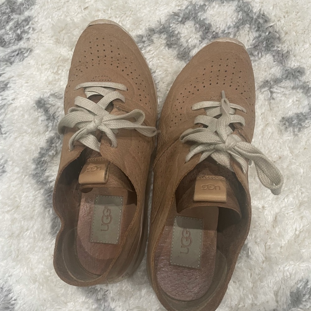 Ugg suede sneakers size 8.5